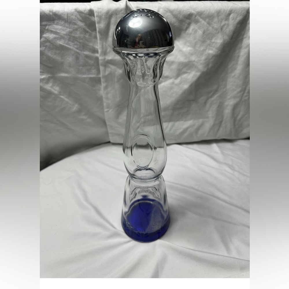 Clase Azul Plata Tequila Glass Blue Bottom 750ml Empty Bottle